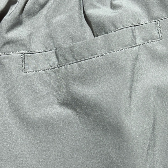 Apana Putty Grey Paperbag High Waist Belted Pants Size S - Picture 7 of 8